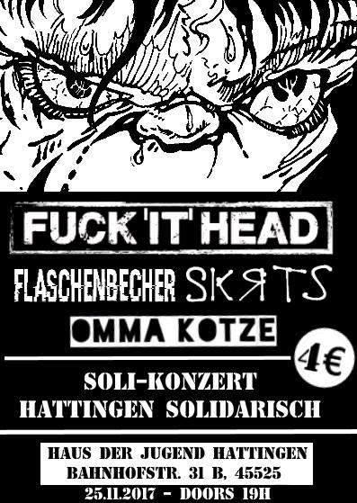 Termin Fuck It Head In Hattingen Am Samstag Den 25 11 17